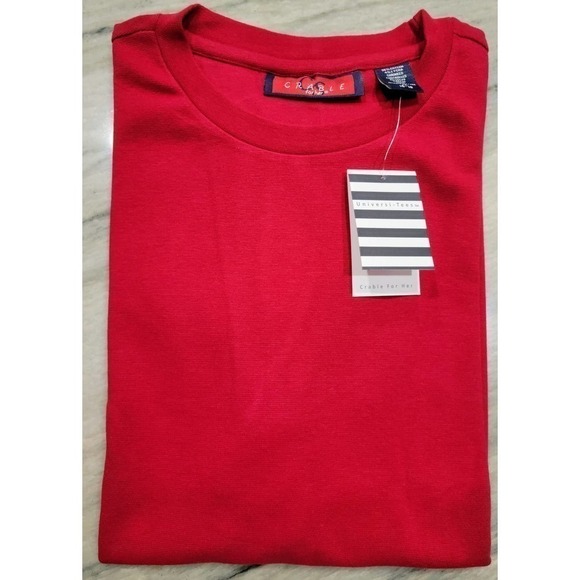 Crable for Her Women's XL Red Short Sleeve Tee NWT - Picture 5 of 9